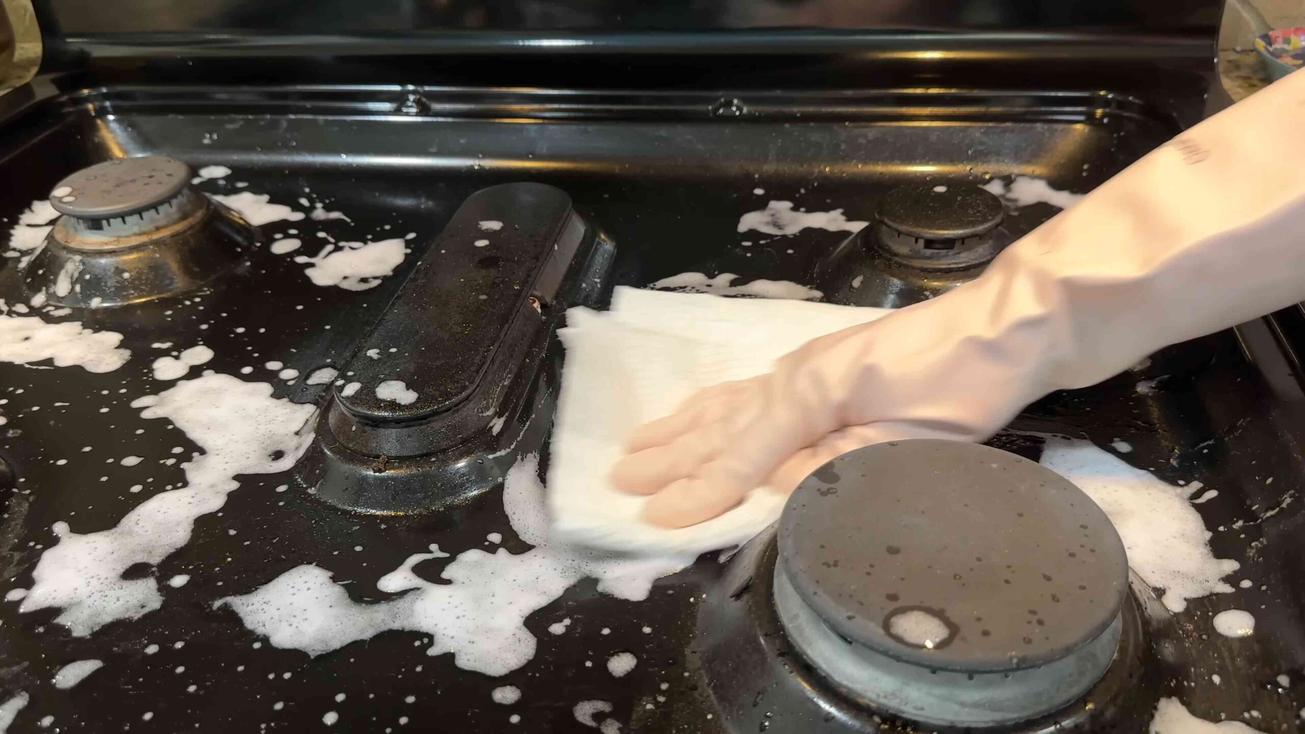 Daily home cleaning routine